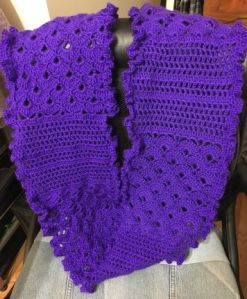 Grandma's infinity scarf